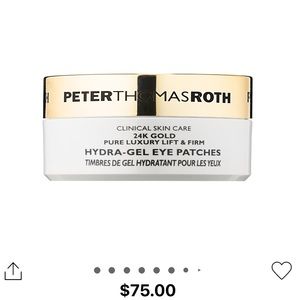 NIB/NWT Peter Thomas Roth 24K Gold Pure Luxury Lift & Firm Hydra-Gel Eye Patches